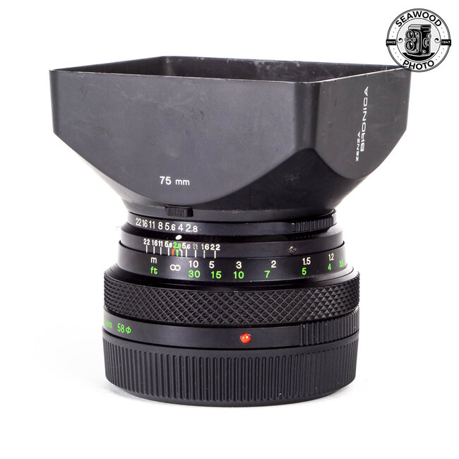 Bronica ETRS 75mm f2.8 Zenzanon MC AS-IS