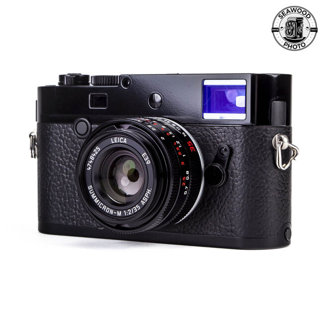 Leica M Monochrom (Typ 246) “Your Mark” Edition Black Paint w/Summicron-M 35 mm f/2 ASPH EXCELLENT
