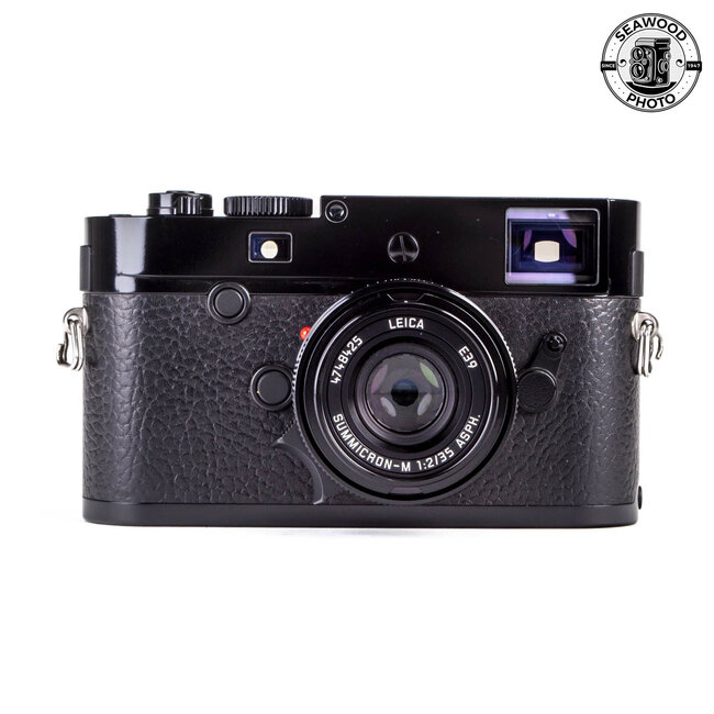 Leica M Monochrom (Typ 246) “Your Mark” Edition Black Paint w/Summicron-M 35 mm f/2 ASPH EXCELLENT