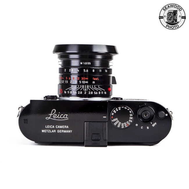 Leica M Monochrom (Typ 246) “Your Mark” Edition Black Paint w/Summicron-M 35 mm f/2 ASPH EXCELLENT