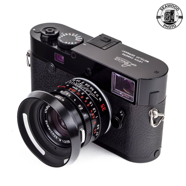 Leica M Monochrom (Typ 246) “Your Mark” Edition Black Paint w/Summicron-M 35 mm f/2 ASPH EXCELLENT