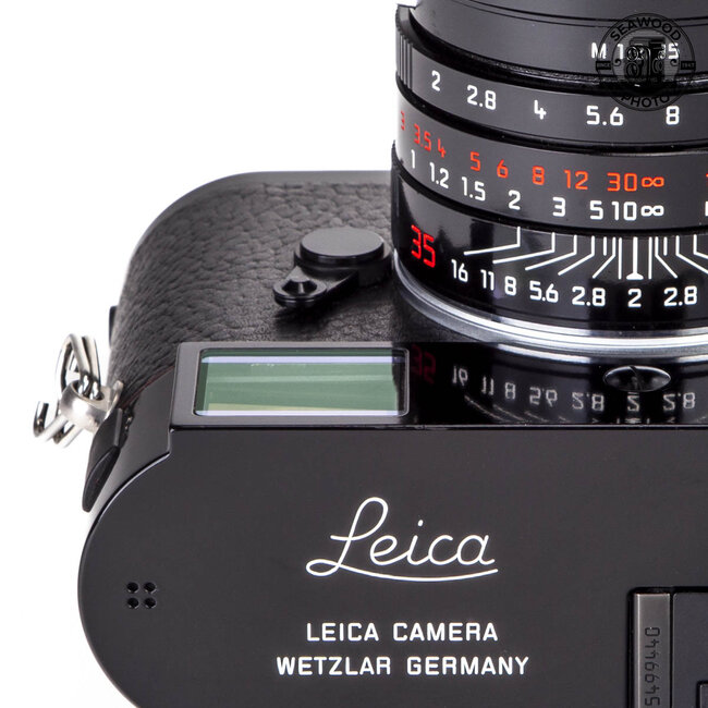 Leica M Monochrom (Typ 246) “Your Mark” Edition Black Paint w/Summicron-M 35 mm f/2 ASPH EXCELLENT