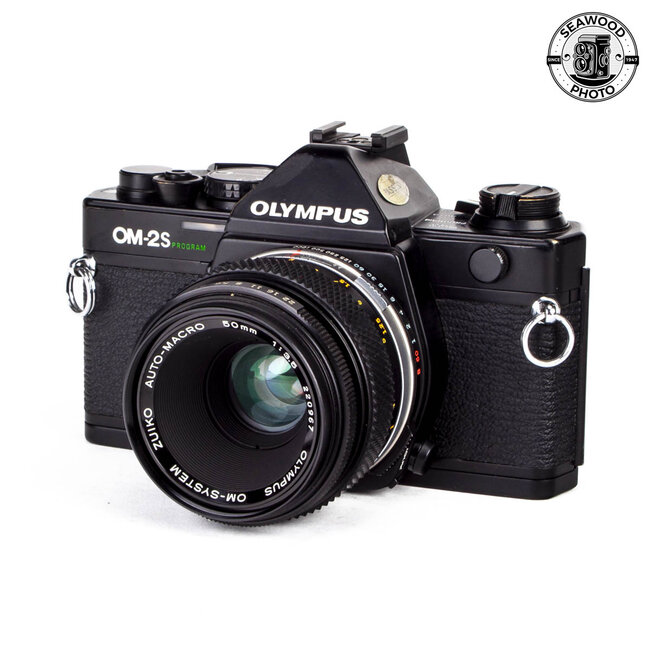Olympus OM-2S Program w/ OM Macro 50mm f/3.5 GOOD+