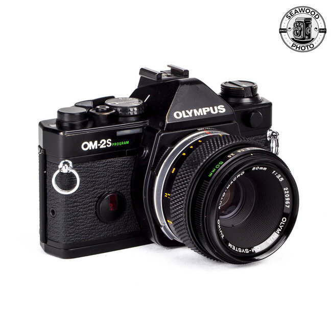 Olympus OM-2S Program w/ OM Macro 50mm f/3.5 GOOD+