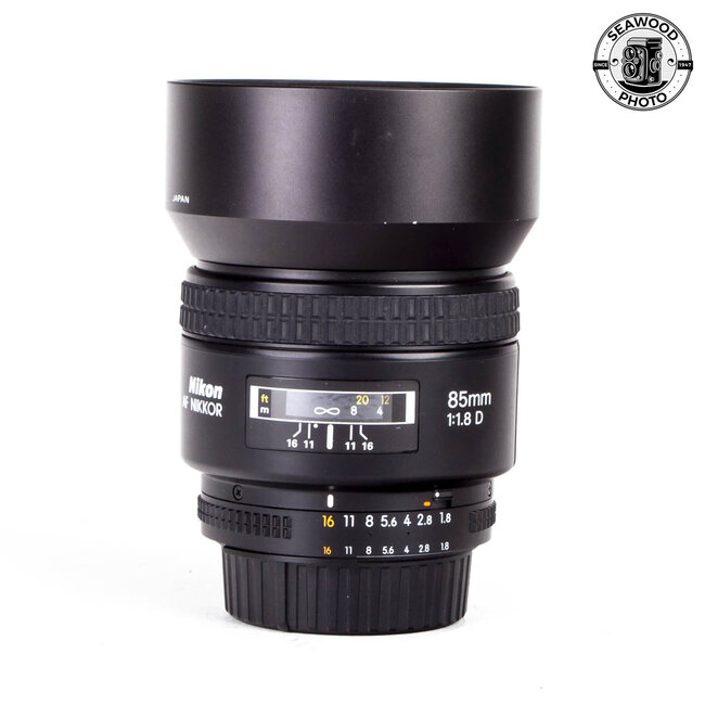 Nikon AF Nikkor 85mm f/1.8 D GOOD+