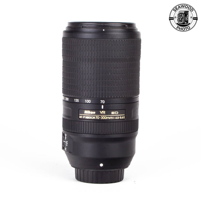 Nikon Nikkor AF-P 70-300mm f4.5-5.6 E ED VR EXCELLENT