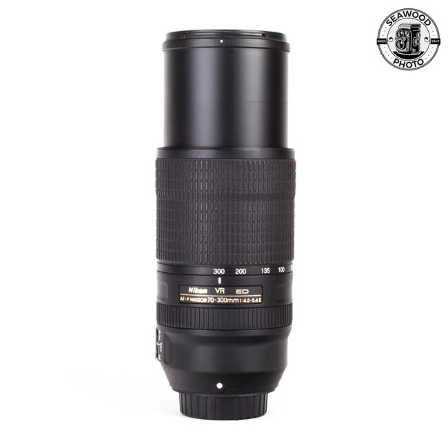 Nikon Nikkor AF-P 70-300mm f4.5-5.6 E ED VR EXCELLENT