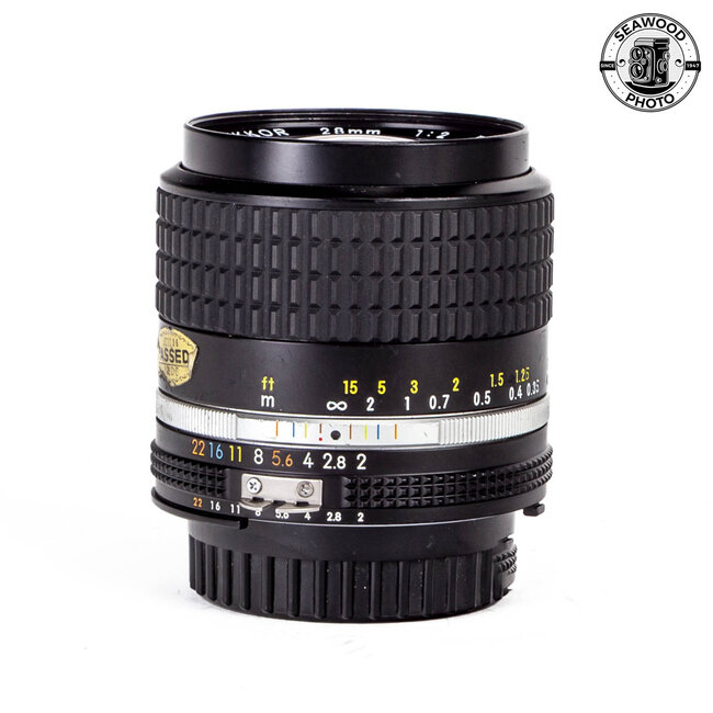 Nikon 28mm f/2 AIS GOOD+