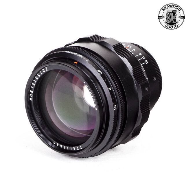 TTArtisan 75mm F1.5 Swirly Bokeh Full Frame Pentax  M42 Mount LIKE NEW