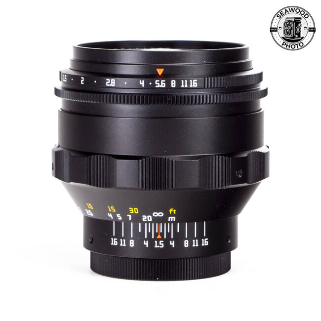 TTArtisan 75mm F1.5 Swirly Bokeh Full Frame Pentax  M42 Mount LIKE NEW