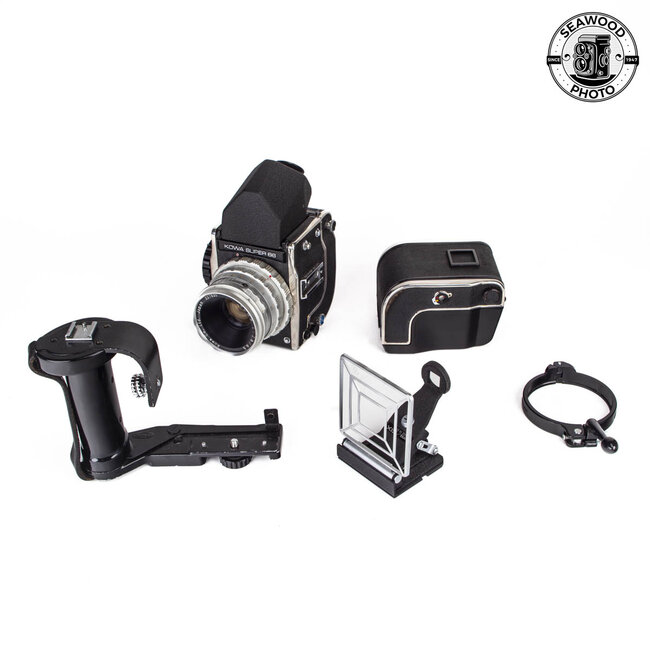 Kowa Super 66 w/ 85mm f2.8 and Accessories GOOD+