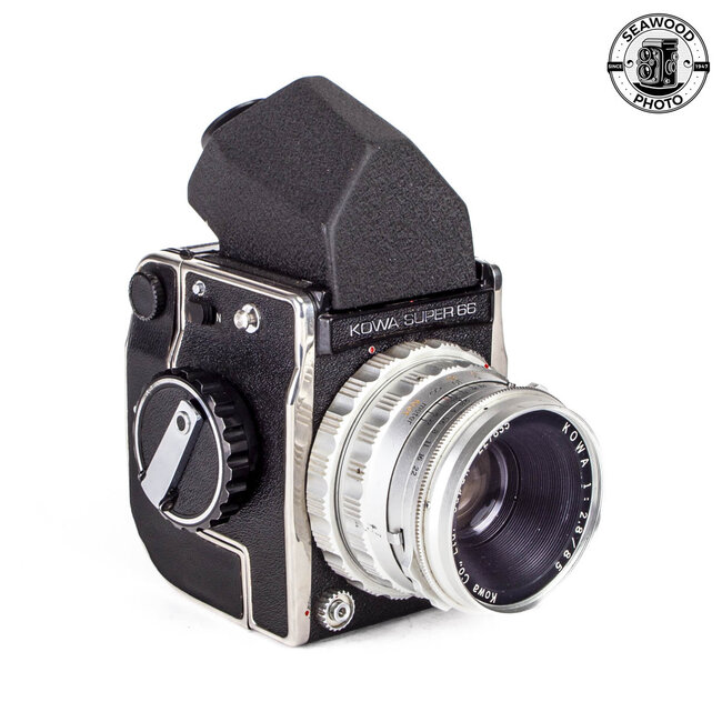 Kowa Super 66 w/ 85mm f2.8 and Accessories GOOD+