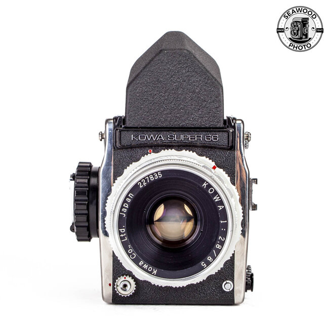 Kowa Super 66 w/ 85mm f2.8 and Accessories GOOD+