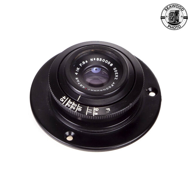 Goerz 4 In. (101mm) f/9.5 APO Red Dot Artar 6x9 EXCELLENT