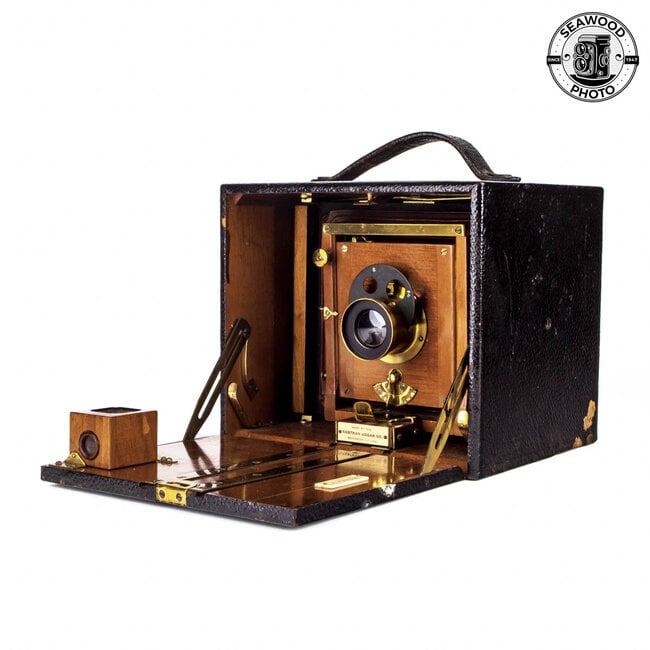 Kodak No. 4 Folding Kodet Horizontal Version w/2 Walker Eastman Roll Backs