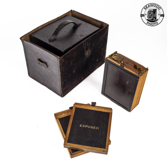 Kodak No. 4 Folding Kodet Horizontal Version w/2 Walker Eastman Roll Backs