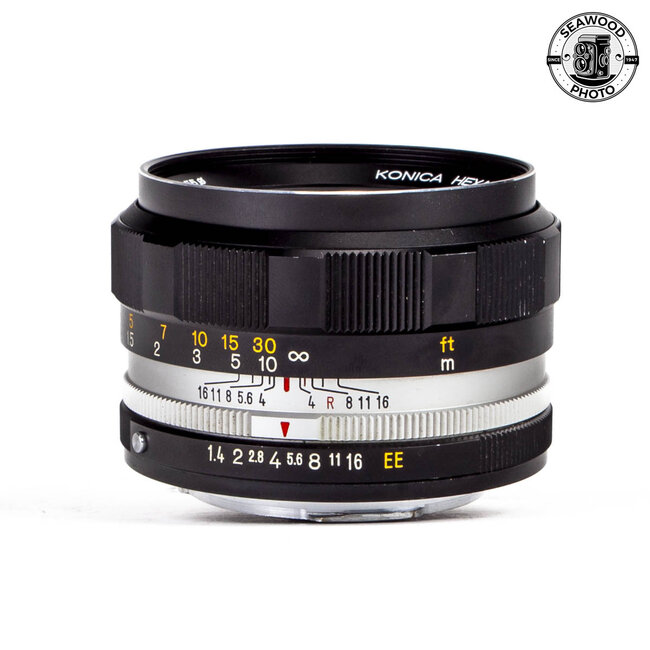Konica Hexanon AR 57mm f/1.4 AS-IS