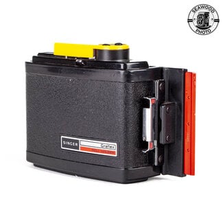 Graflex (Singer) RH-10 6x7 Roll Film Back for 120 Film GOOD+