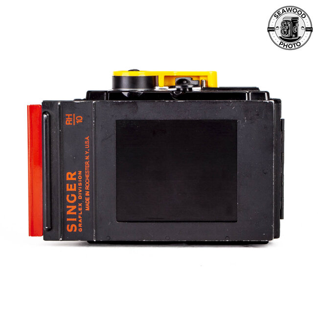 Graflex (Singer) RH-10 6x7 Roll Film Back for 120 Film GOOD+