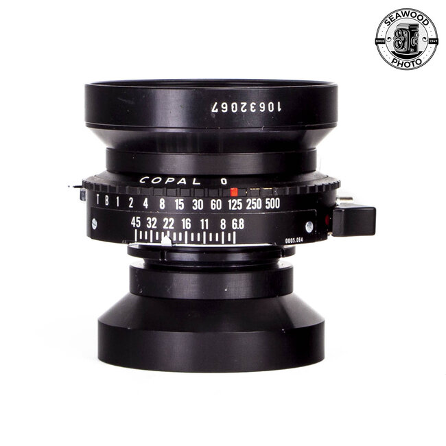 Caltar II-N (Rodenstock) 75mm f/6.8 in Copal 0 Shutter GOOD+