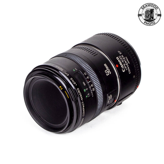 Canon EF 50mm f2.5 Compact-Macro w/ Canon Life Size Converter EXCELLENT