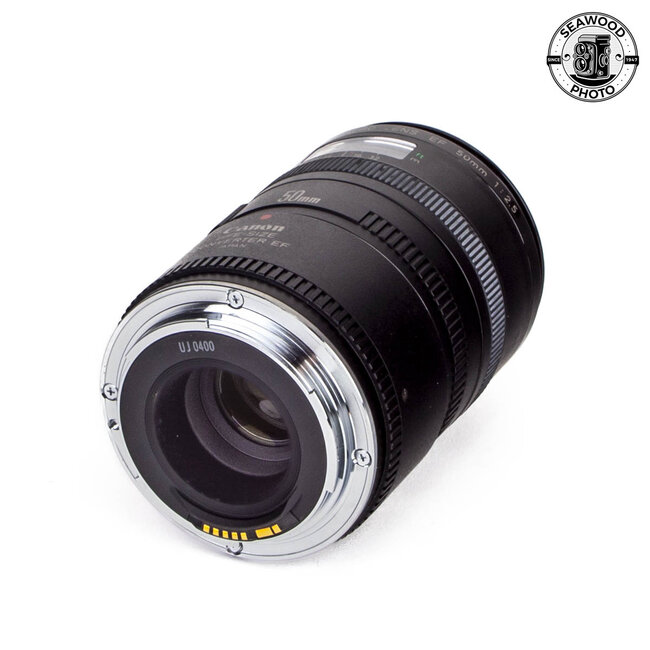 Canon EF 50mm f2.5 Compact-Macro w/ Canon Life Size Converter EXCELLENT