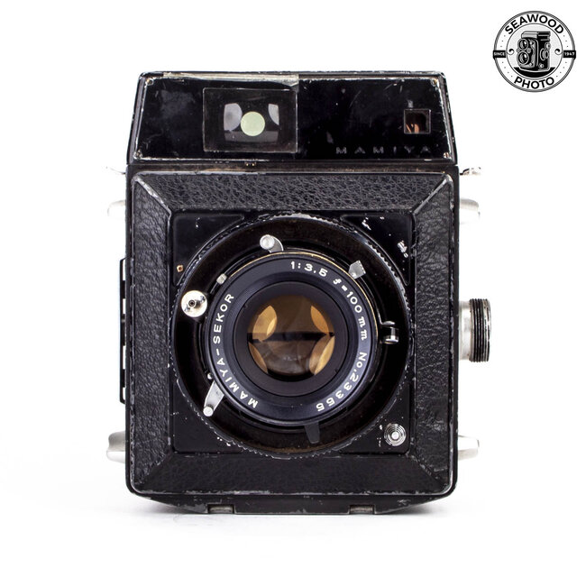 Mamiya Press w/100mm f/3.5 FOR PARTS