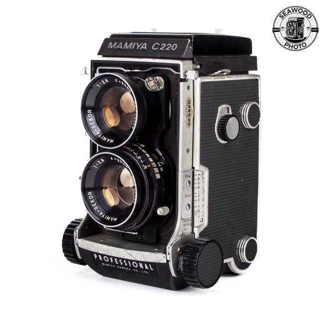 Mamiya C220 Medium Format TLR w/Sekor 80mm f/2.8 GOOD+