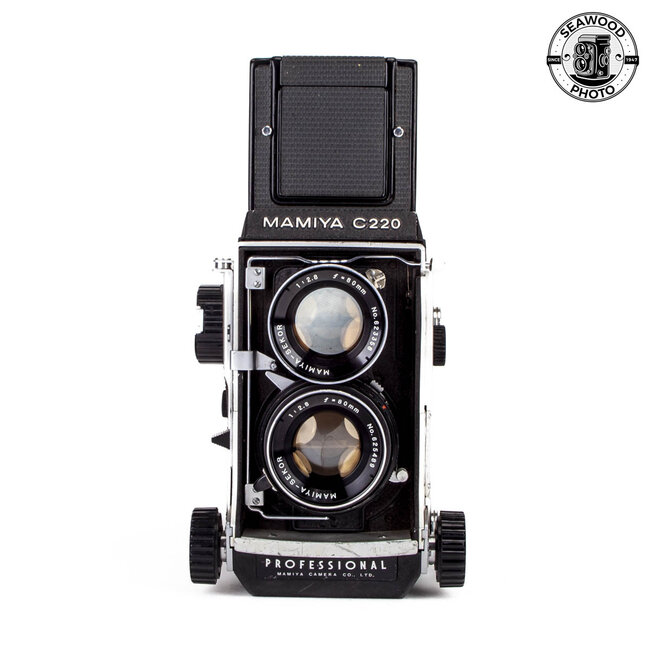Mamiya C220 Medium Format TLR w/Sekor 80mm f/2.8 GOOD+