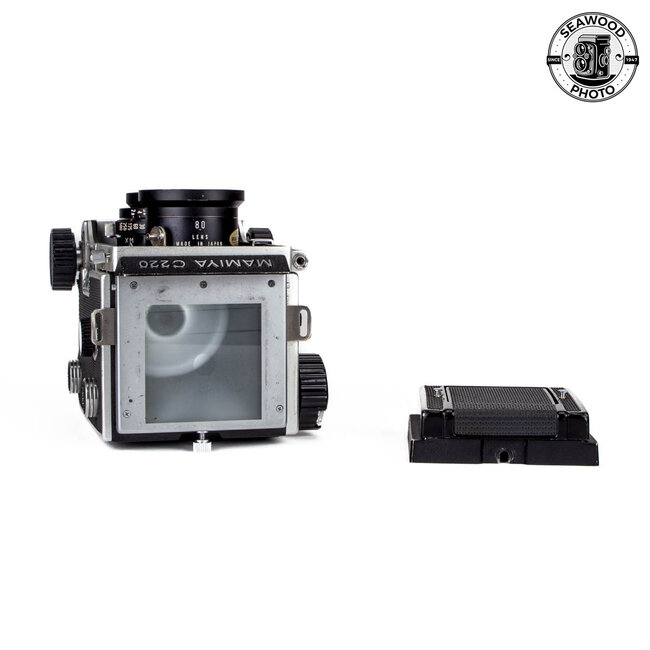 Mamiya C220 Medium Format TLR w/Sekor 80mm f/2.8 GOOD+