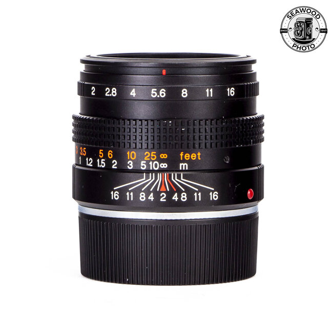 Konica M-Hexanon 50mm f/2 M Mount EXCELLENT