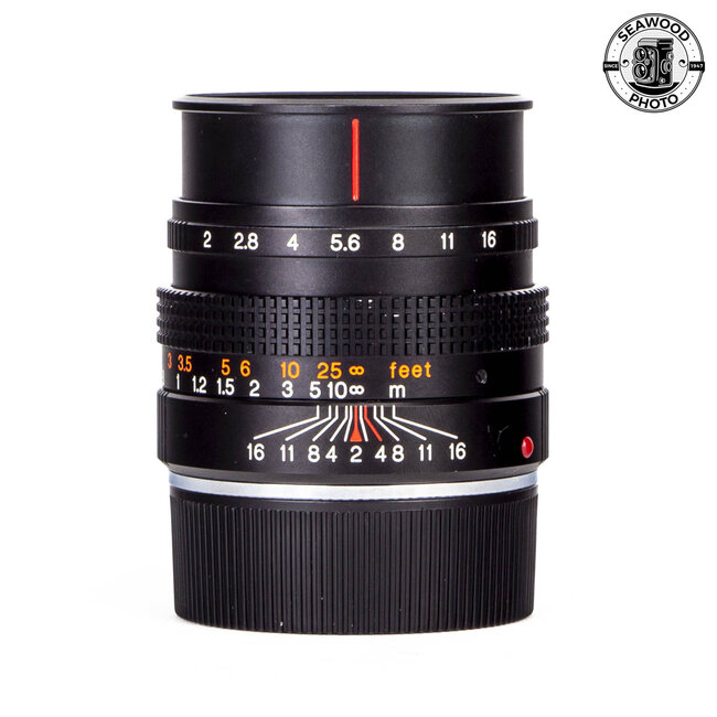 Konica M-Hexanon 50mm f/2 M Mount EXCELLENT
