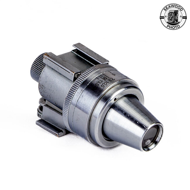 Leitz Leica VIDOM Universal Viewfinder Chrome w/Case GOOD