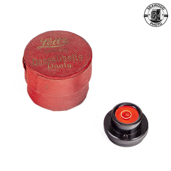 Leica Leitz DOOLU Spirit Bubble Level Black Paint w/Box EXCELLENT