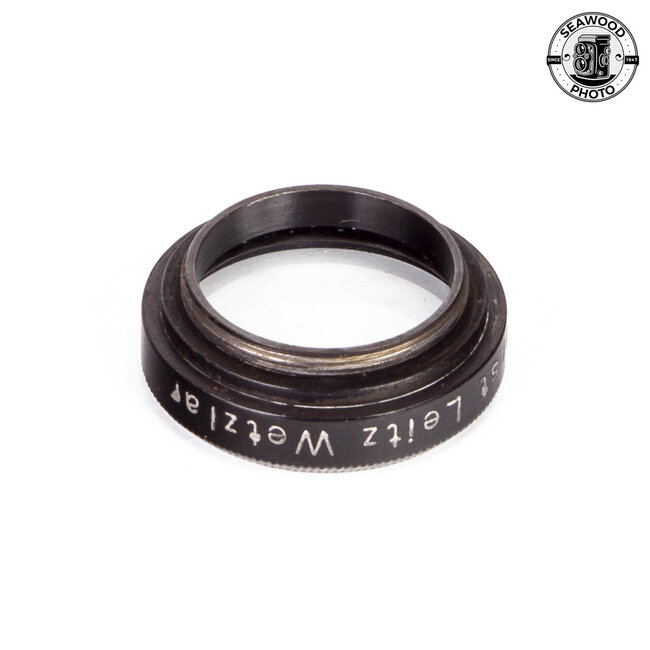 Leica ELPIK No. 1 and ELPET No. 3 Close up Lenses for Elmar 50mm f/3.5 GOOD+