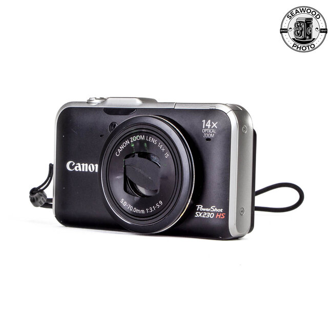 Canon PowerShot SX230 HS 12.1MP Digital Camera FOR PARTS