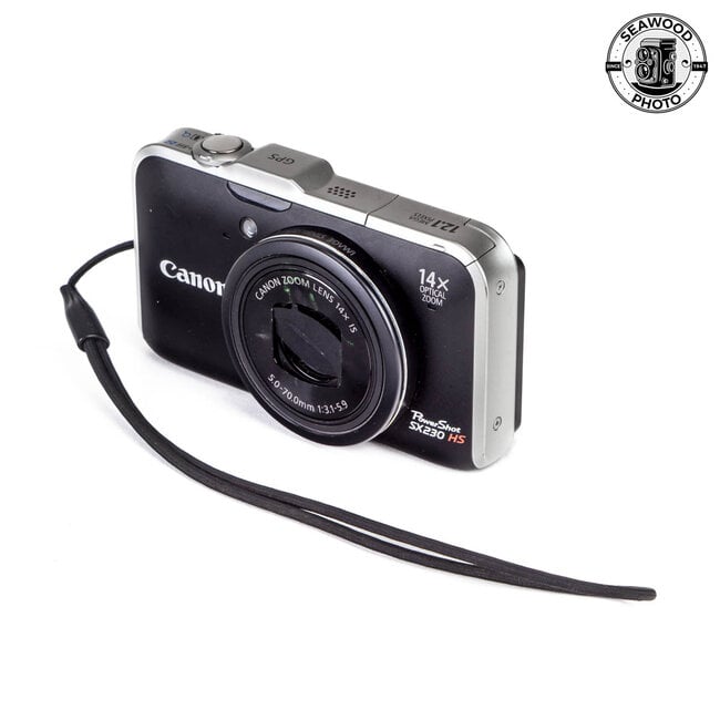 Canon PowerShot SX230 HS 12.1MP Digital Camera FOR PARTS