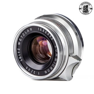 Leica Leica Leitz Summicron-M 35mm f/2 V1 8 Element 11308 GOOD+