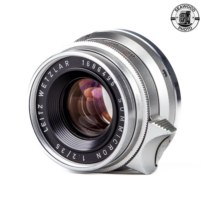 Leica Leitz Summicron-M 35mm f/2 V1 8 Element 11308 GOOD+