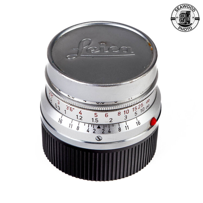 Leica Leitz Summicron-M 35mm f/2 V1 8 Element 11308 GOOD+