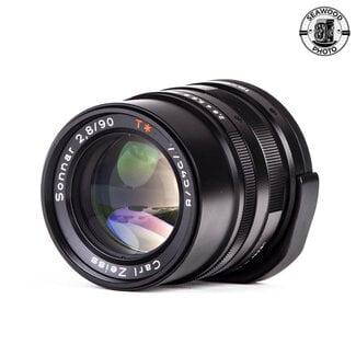 Contax Contax Carl Zeiss G Sonnar T* 90mm f/2.8 (Black)G1 G2 GOOD+