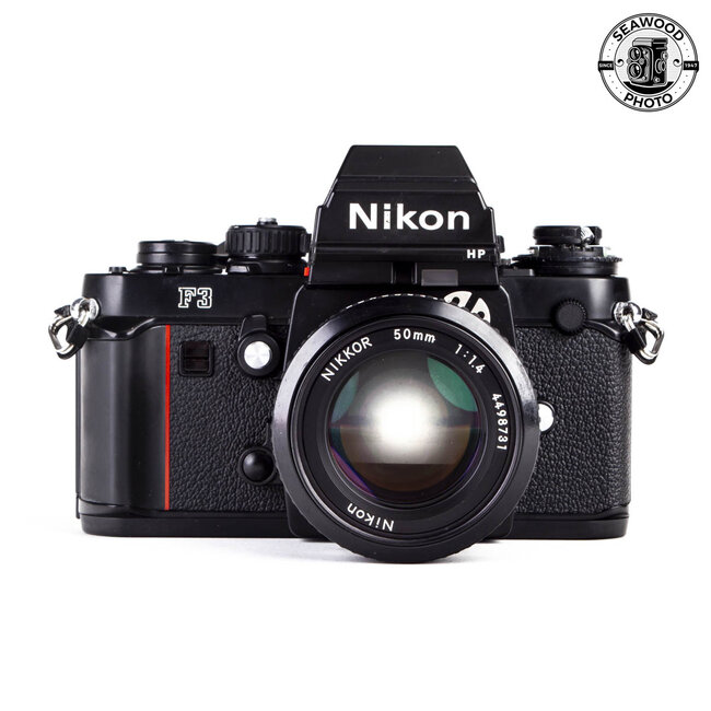 Nikon F3 HP w/ 50mm f1.4 GOOD+