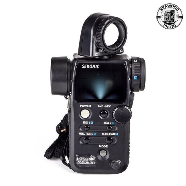 Sekonic L-758DR DigitalMaster Ambient/Flash/Spot Light Meter EXCELLENT