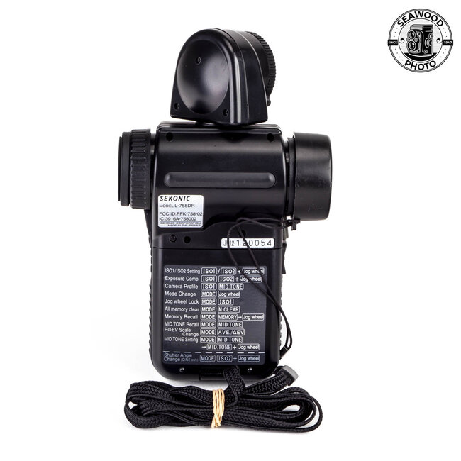 Sekonic L-758DR DigitalMaster Ambient/Flash/Spot Light Meter EXCELLENT