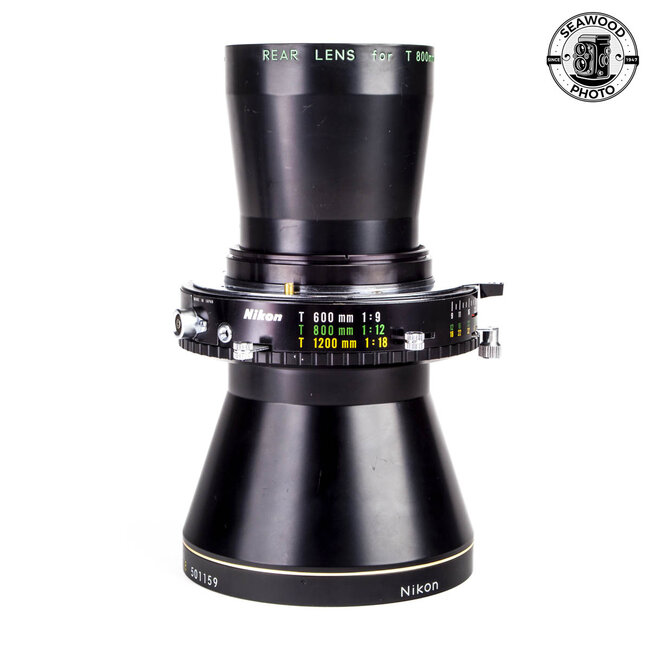 Complete Nikkor - T * ED 600mm, 800mm, 1200mm Set for 8x10 EXCELENT