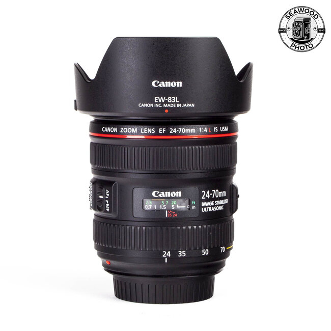 Canon EF 24-70mm f/4 L IS USM AF Macro Zoom EXCELLENT