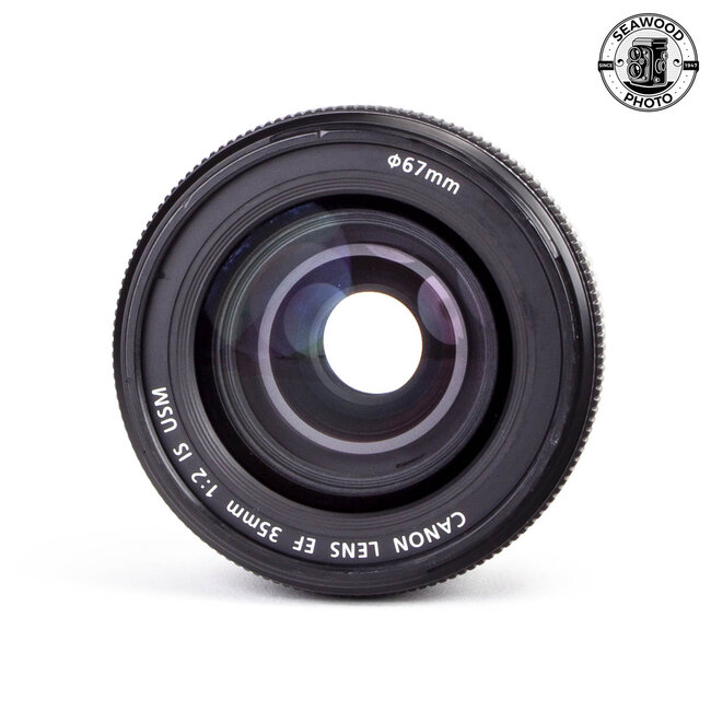 Canon EF 35mm f/2 IS USM. GOOD+