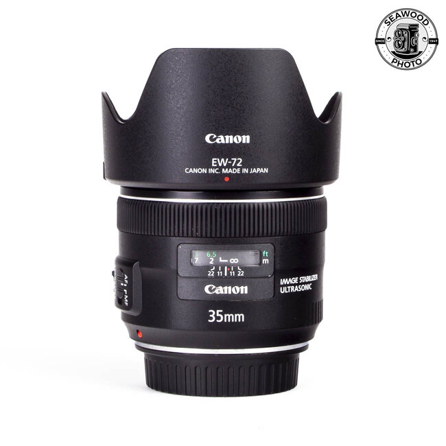 Canon EF 35mm f/2 IS USM. GOOD+