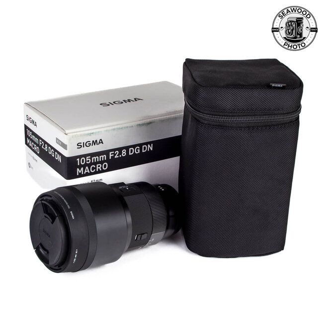 Sigma 105mm f/2.8 DG DN Macro for Sony FE   LIKE NEW