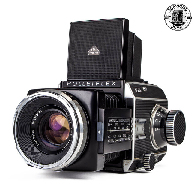 Rolleiflex SL66 w/Zeiss 80mm f/2.8 GOOD+
